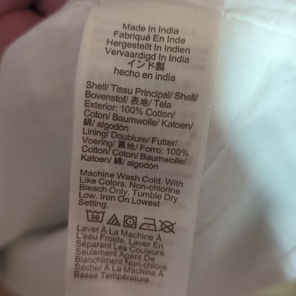 J. Crew Factory Green and White Sleeveless Sundress - Picture 9 of 12